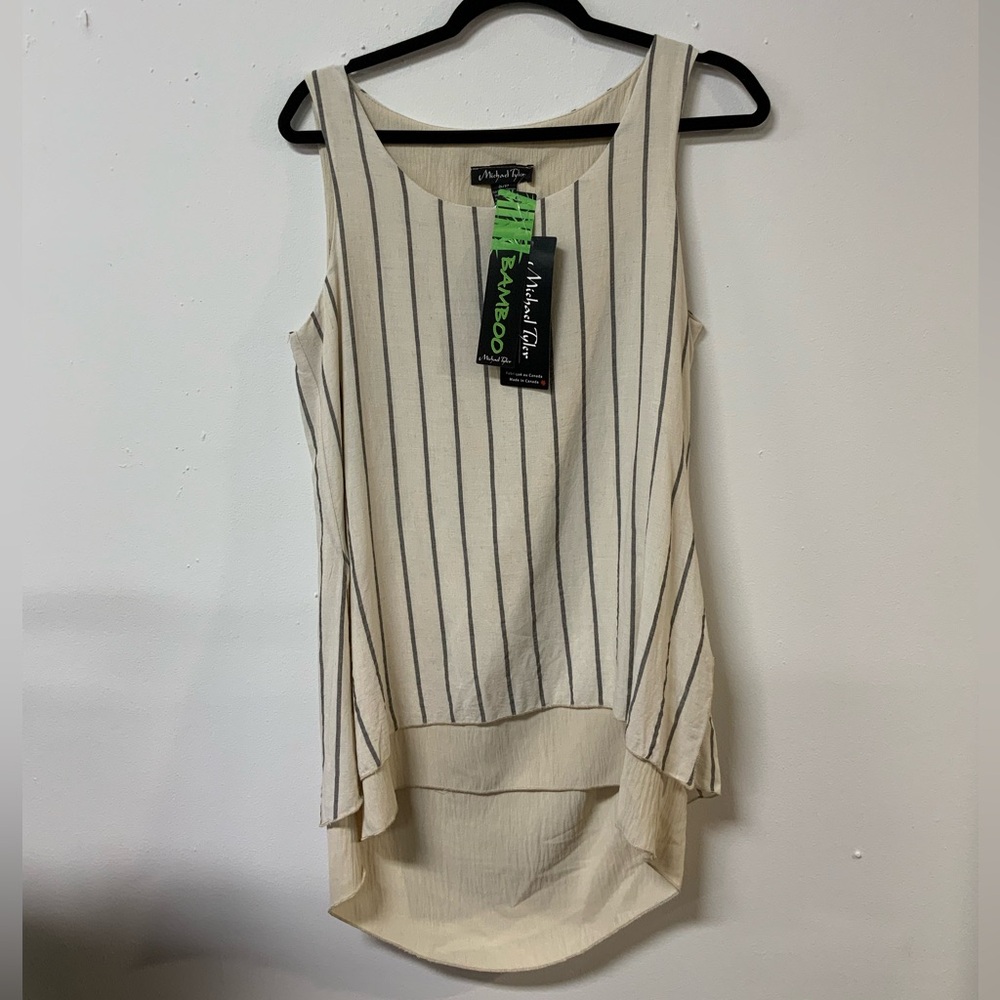 Michael Tyler lined tank top NWT